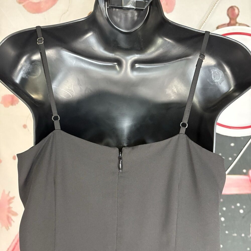 Black Midi Dress (Banana Republic) Sz 4- NWT - Picture 6 of 11
